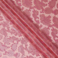 Pink Paisley French Silk Chiffon Fransawi Garbasaar