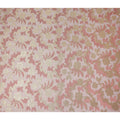 Blush Pink Gold Floral Metallic Lurex Premium Pure French Silk Chiffon Fabric Elegant Floral Woven Sheer Luxury Designer Fashion Fabric 110 Cms Width France Origin-D28510 - Regal Fabrics