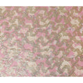 Blush Rose Gold Ribbon Pure Silk Chiffon 140cm
