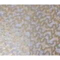 Golden Tan Lavender Floral Pure Silk Chiffon 140cm