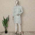 Green Cotton Men's Kurta Pajama - D29322