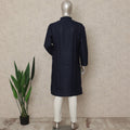 Blue Cotton Men's Kurta Pajama - D29289