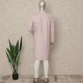 Pink Cotton Men's Kurta Pajama - D29290
