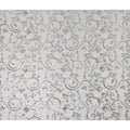Snow White Bouquet Silk Chiffon Fabric 110cm