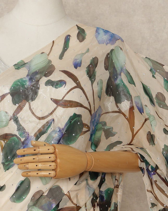 Earthy Chiffon Saree 110cm | Regal Fabrics