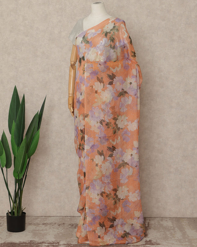 Vibrant Chiffon Saree 110cm | Regal Fabrics