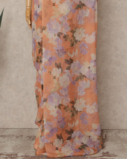 Vibrant Chiffon Saree 110cm | Regal Fabrics