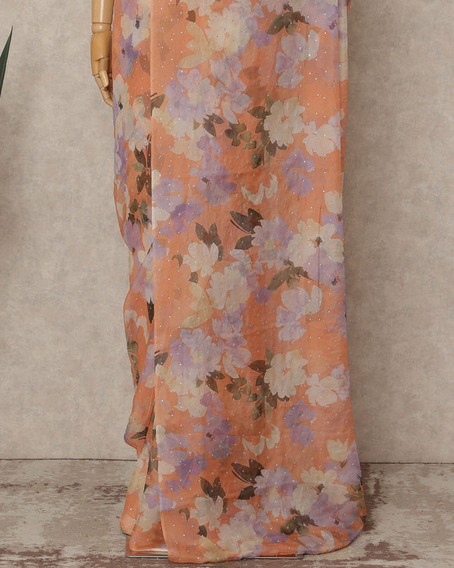 Vibrant Chiffon Saree 110cm | Regal Fabrics