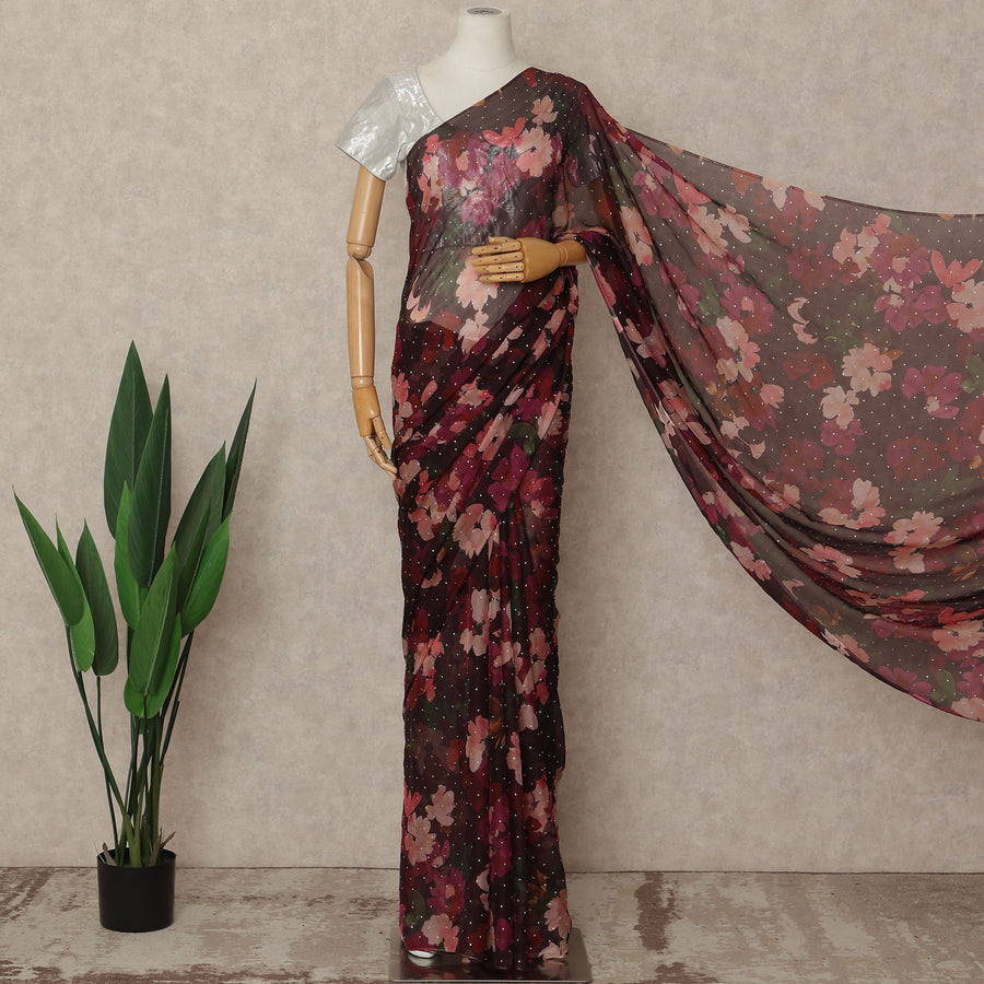 Romantic Chiffon Saree 110cm | Regal Fabrics