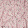 Baby Pink Soft Floral Print Cotton Lawn Fabric, 110 Cms Width, Made in India-D28291 - Regal Fabrics