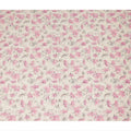 Beige Pink Abstract Floral Sketch Print Cotton Lawn Fabric, 110 Cms Width, Made in India-D28284 - Regal Fabrics