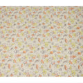 Beige Multicolor Abstract Floral Sketch Print Cotton Lawn Fabric, 110 Cms Width, Made in India-D28286 - Regal Fabrics