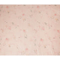 Peach Floral Printed Viscose Crepe Fabric Soft Lightweight Draping Material Rose Print Dressmaking Craft Fabric 110 Cms Width Smooth Flowing Apparel Sewing Fabric Made In India-D28384
