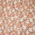 Terracotta Orange Magnolia Floral Botanical Print Viscose Georgette Fabric Soft Lightweight Flowing Elegant Floral Dressmaking Sewing Material 110 Cms Width Made in India-D28241