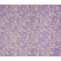 Purple Vintage Floral Garden Print Viscose Georgette Fabric Soft Lightweight Flowing Dressmaking Sewing Material Botanical Flower Printed Fabric 110 Cms Width Made in India-D28222