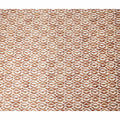 Ivory Brown Geometric Abstract Printed Premium Italian Viscose Fabric Soft Smooth Breathable Drapey Dressmaking Fabric 150 Cms Width Italy Origin-D28650 Regal Fabrics