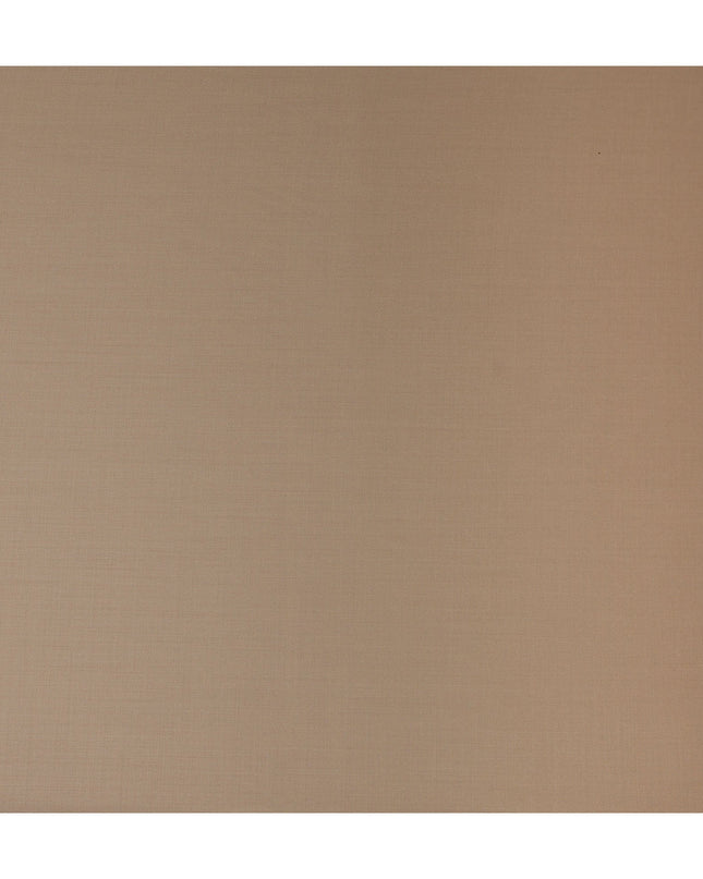 Champagne Beige Premium Blended Poly Wool Suiting Fabric 150 Cm Width Smooth Finish Durable Breathable Wrinkle Resistant Fabric For Suits Blazers Trousers Formal Wear Made In India-D28852 Regal Fabrics