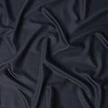 Midnight Navy Blue Premium Blended Poly Wool Suiting Fabric 150 Cm Width Smooth Finish Durable Breathable Wrinkle Resistant Fabric For Suits Blazers Trousers Formal Wear Made In India-D28862 Regal Fabrics