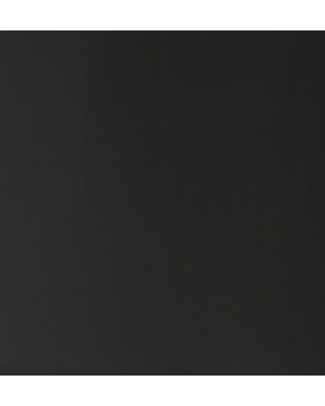 Charcoal Black Premium Blended Poly Wool Suiting Fabric 150 Cm Width Smooth Finish Durable Breathable Wrinkle Resistant Fabric For Suits Blazers Trousers Formal Wear Made In India-D28863 Regal Fabrics