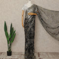 Multicolor French Metallic Chantilly Lace Saree
