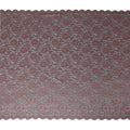 Dark Mauve Metallic Jacquard Fabric 110cm