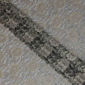 Beige Gold Metallic Jacquard Fabric 110cm