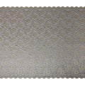 Beige Gold Metallic Jacquard Fabric 110cm