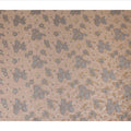 Beige Gold Floral French Silk Chiffon Fransawi Garbasaar