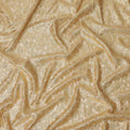 Gold Floral French Silk Chiffon Fransawi Garbasaar