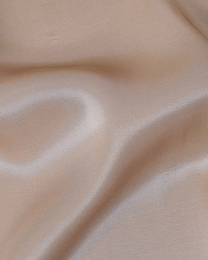 Champagne Silk Lame Fabric France 110cm