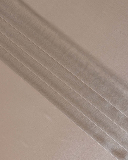 Champagne Silk Lame Fabric France 110cm