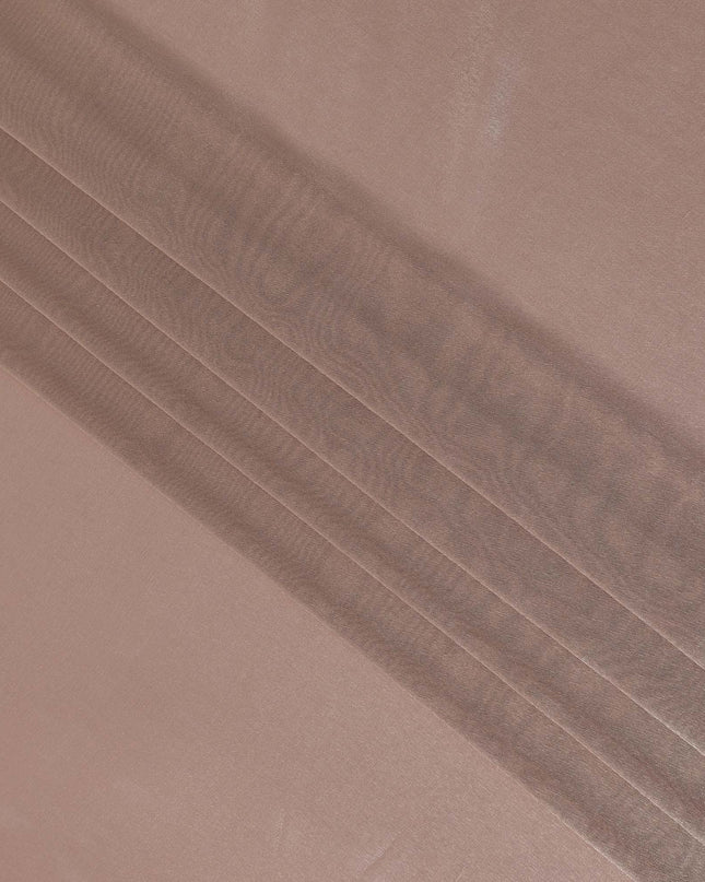 Pink Rose Gold Silk Lame Fabric France 110cm
