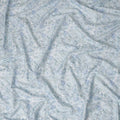 Powder Blue Floral Printed Cotton Satin Fabric Soft Smooth Lightweight Elegant Dressmaking Fabric 110 Cms Width India Origin-D28673 Regal Fabrics