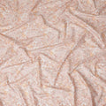 Peach Beige Floral Printed Cotton Satin Fabric Soft Smooth Lightweight Elegant Dressmaking Fabric 110 Cms Width India Origin-D28671 Regal Fabrics