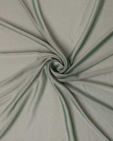 Sage Green Plain Synthetic Polyester Chiffon Fabric 110 Cms Width Lightweight Soft Flowing Dress Material India-D28741 Regal Fabrics