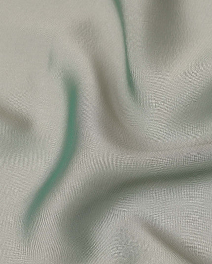 Sage Green Plain Synthetic Polyester Chiffon Fabric 110 Cms Width Lightweight Soft Flowing Dress Material India-D28741 Regal Fabrics