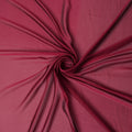 Crimson Red Plain Synthetic Polyester Chiffon Fabric 110 Cms Width Lightweight Soft Flowing Dress Material India-D28746 Regal Fabrics