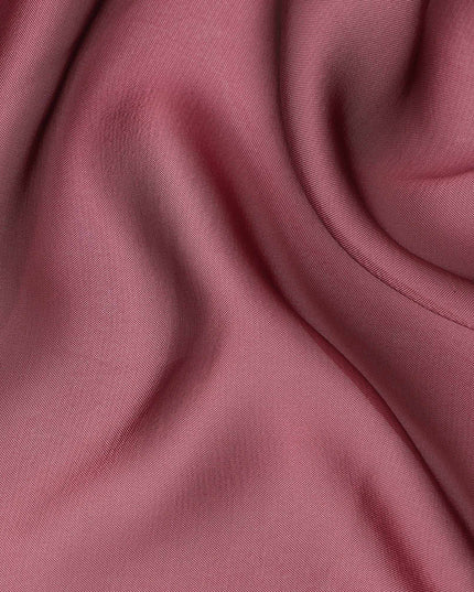 Dusty Rose Pink Plain Synthetic Polyester Chiffon Fabric 110 Cms Width Lightweight Soft Flowing Dress Material India-D28747 Regal Fabrics