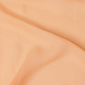 Peach Orange Plain Synthetic Polyester Chiffon Fabric 110 Cms Width Lightweight Soft Flowing Dress Material India-D28765 Regal Fabrics