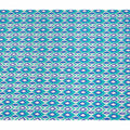 Mint Green Blue Ikat Diamond Printed Pure Silk Crepe Fabric Lightweight Soft Draping Dress Material 110 Cms Width India Origin-D28791 Regal Fabrics
