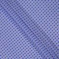 Royal Blue Abstract Geometric Line Printed Pure Silk Crepe Fabric Lightweight Soft Draping Dress Material 110 Cms Width India Origin-D28775 Regal Fabrics