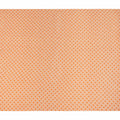 Peach Orange Small Geometric Grid Printed Pure Silk Crepe Fabric Lightweight Soft Draping Dress Material 110 Cms Width India Origin-D28777 Regal Fabrics
