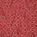 Red White Abstract Geometric Tile Printed Pure Silk Crepe Fabric Lightweight Soft Draping Dress Material 110 Cms Width India Origin-D28782 Regal Fabrics