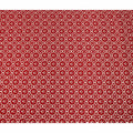 Red White Abstract Geometric Tile Printed Pure Silk Crepe Fabric Lightweight Soft Draping Dress Material 110 Cms Width India Origin-D28782 Regal Fabrics