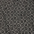 Black White Abstract Geometric Tile Printed Pure Silk Crepe Fabric Lightweight Soft Draping Dress Material 110 Cms Width India Origin-D28783 Regal Fabrics