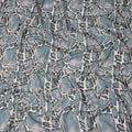 Dusty Blue Abstract Stone Pattern Printed Cotton Voile Fabric Soft Lightweight Breathable Dressmaking Craft Fabric 150 Cms Width Indian Origin-D28627 Regal Fabrics