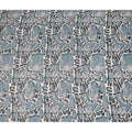 Dusty Blue Abstract Stone Pattern Printed Cotton Voile Fabric Soft Lightweight Breathable Dressmaking Craft Fabric 150 Cms Width Indian Origin-D28627 Regal Fabrics