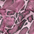 Rose Pink Abstract Stone Pattern Printed Cotton Voile Fabric Soft Lightweight Breathable Dressmaking Craft Fabric 150 Cms Width Indian Origin-D28628 Regal Fabrics