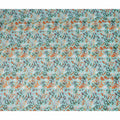 Teal Multicolor Abstract Printed Cotton Voile Fabric Soft Lightweight Breathable Dressmaking Craft Fabric 150 Cms Width Indian Origin-D28620 Regal Fabrics
