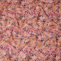 Peach Multicolor Abstract Printed Cotton Voile Fabric Soft Lightweight Breathable Dressmaking Craft Fabric 150 Cms Width Indian Origin-D28621 Regal Fabrics